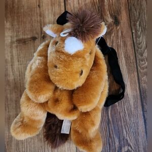 Horse Plush Backpack